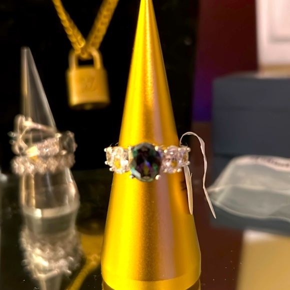 MYSTIC TOPAZ in .925 Sterling silver - Picture 3 of 7